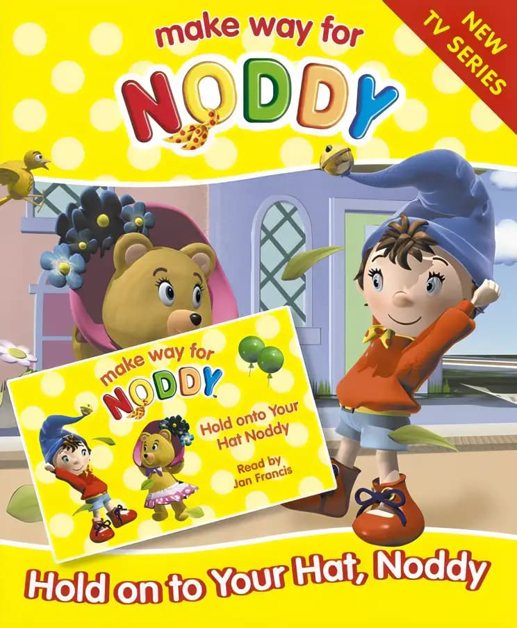 Book cover of 'Noddy on the Move'