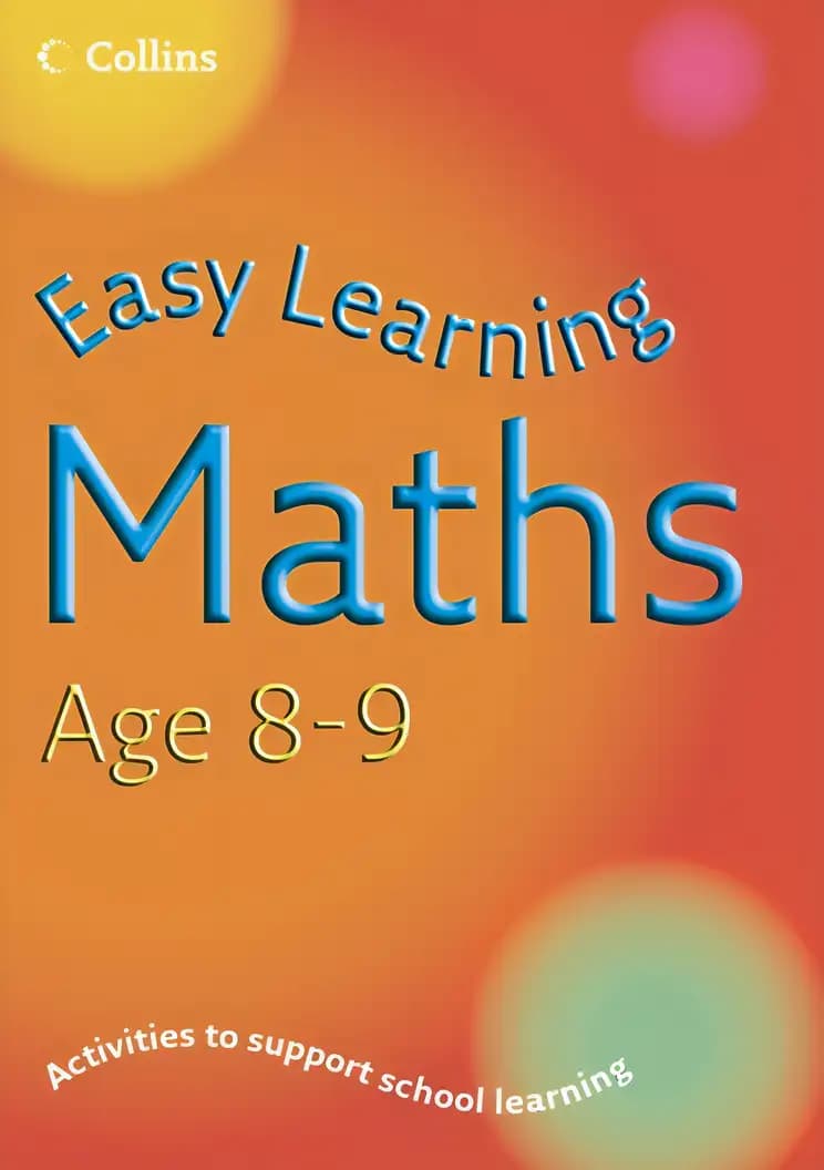 Book cover of 'Maths Age 8-9'