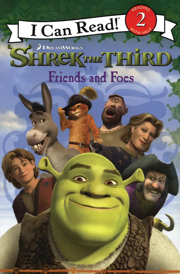 Book cover of 'Shrek the Third: Friends and Foes'