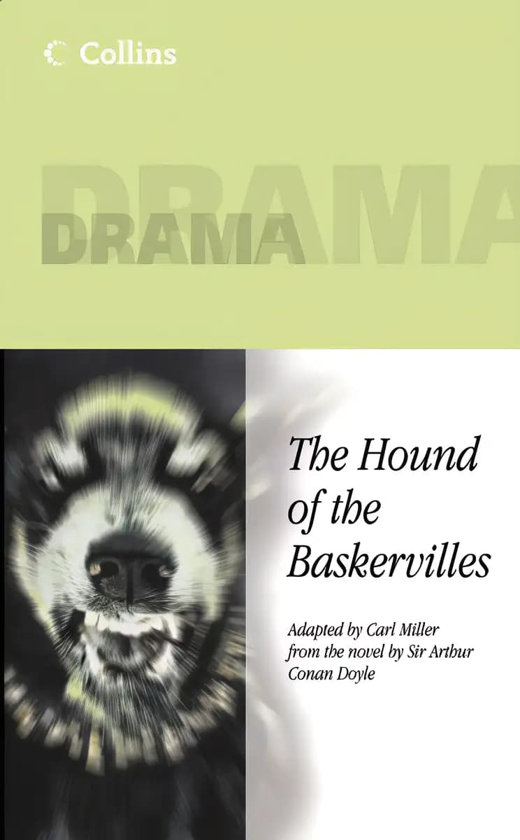 Book cover of '"Hound of the Baskervilles" (Collins Drama)'