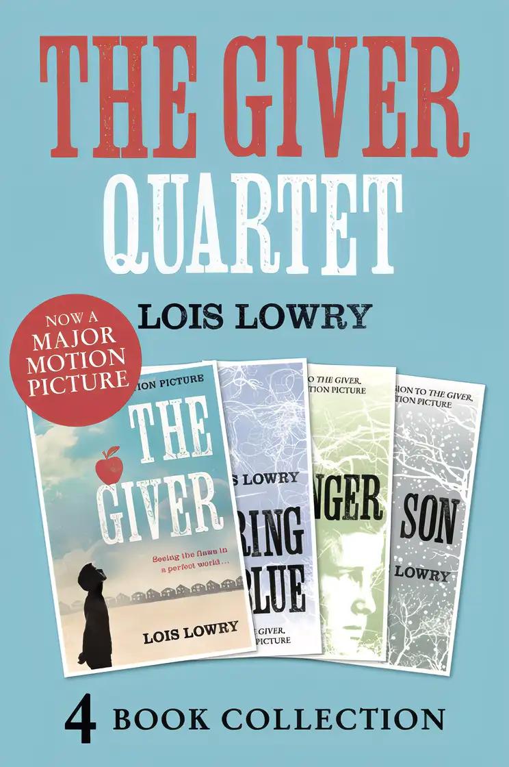 The Giver Boxed Set: The Giver, Gathering Blue, Messenger, Son: The classic science-fiction fantasy adventure series for kids (The Giver Quartet)