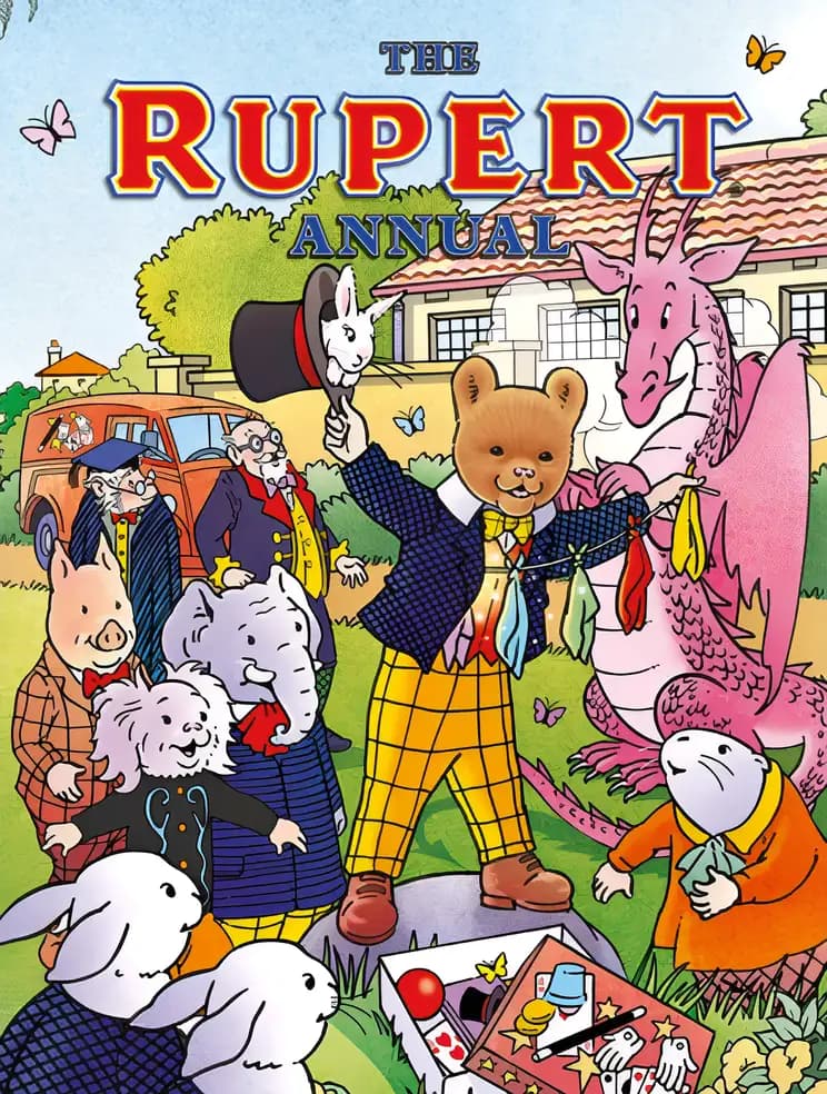 Book cover of 'The Rupert Annual 2024'