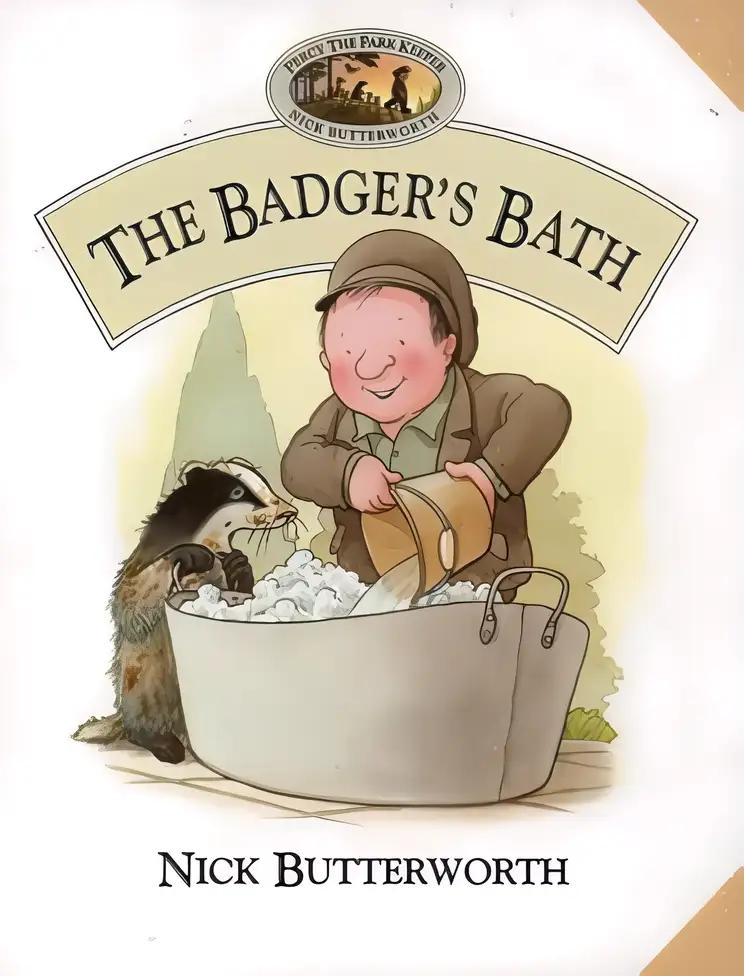 Badger's Bath: A Percy the Park Keeper Story