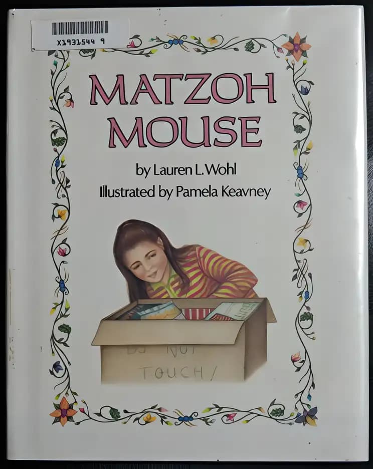 Book cover of 'Matzoh Mouse'