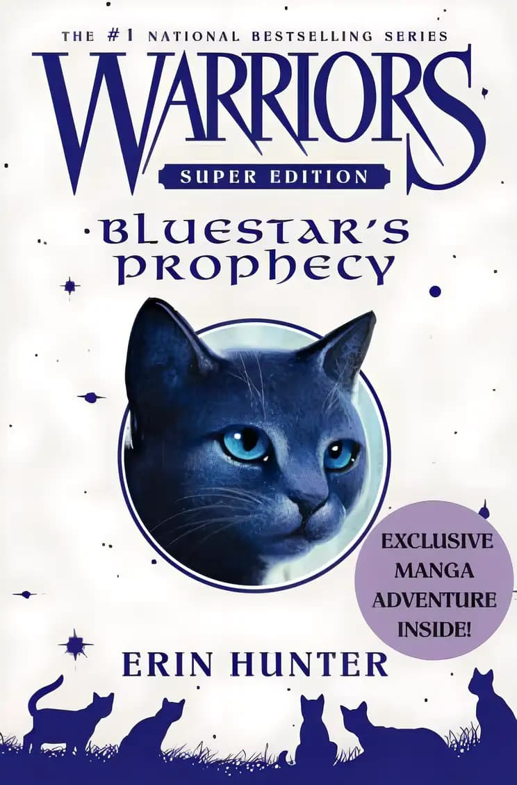 Book cover of 'Bluestar's Prophecy'