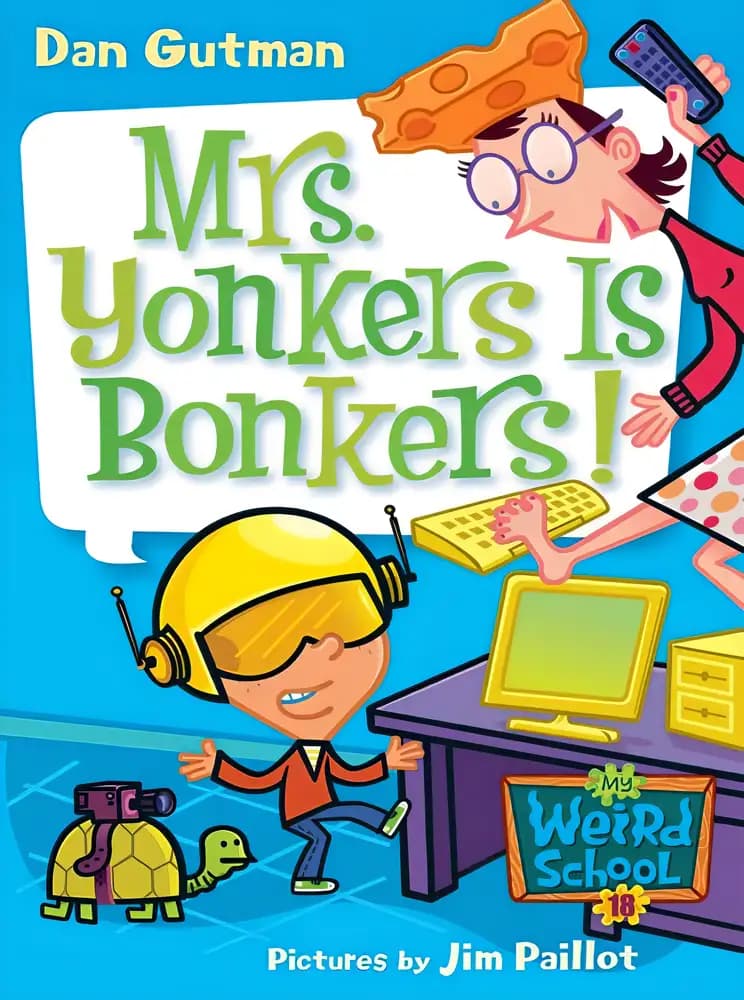 Book cover of 'Mrs Yonkers Is Bonkers!'