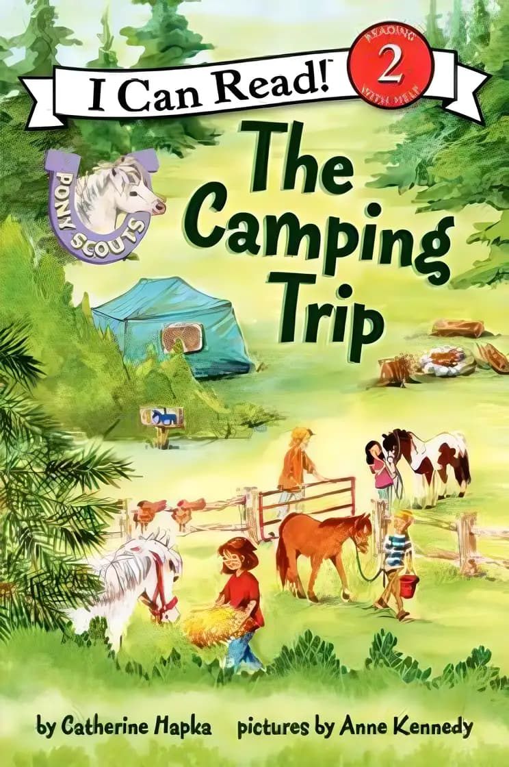 Book cover of 'Pony Scouts: The Camping Trip (I Can Read Level 2)'