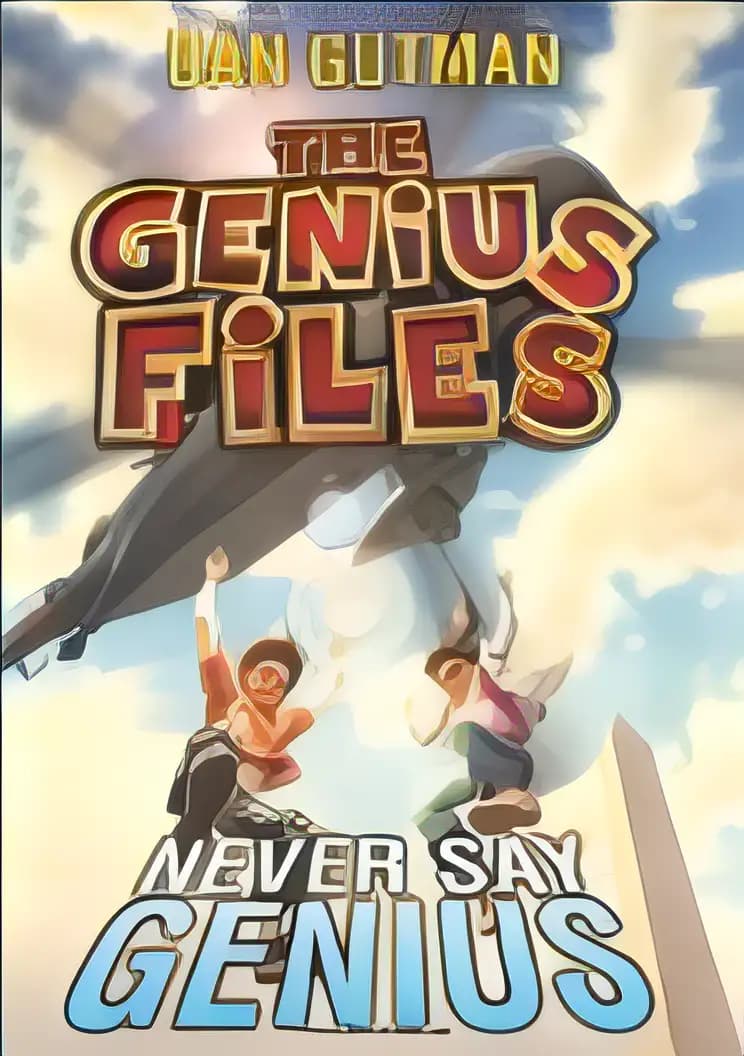 Book cover of 'Never Say Genius'