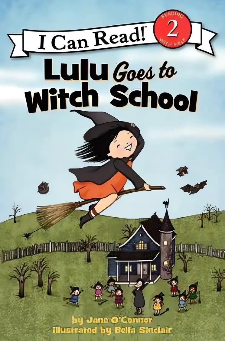 Lulu Goes to Witch School: A Halloween Book for Kids (I Can Read Level 2)