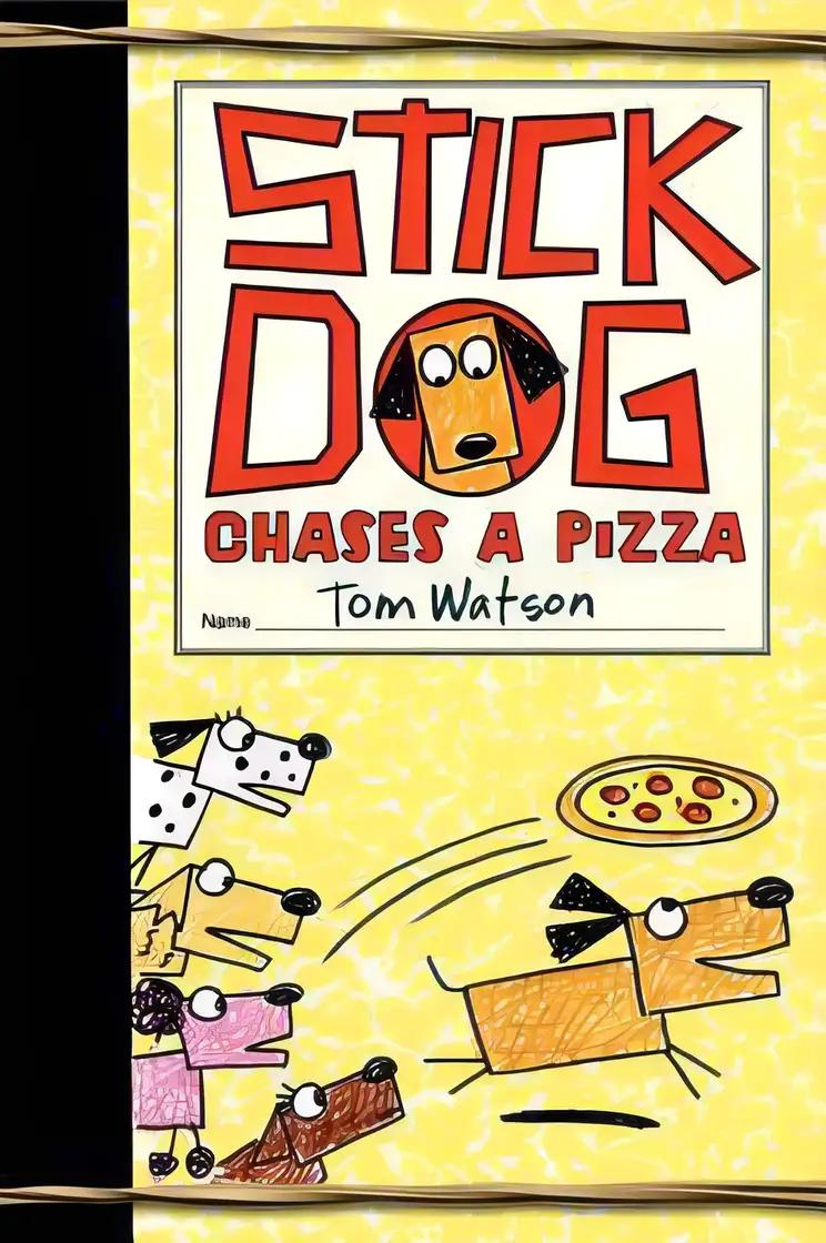 Stick Dog Chases a Pizza