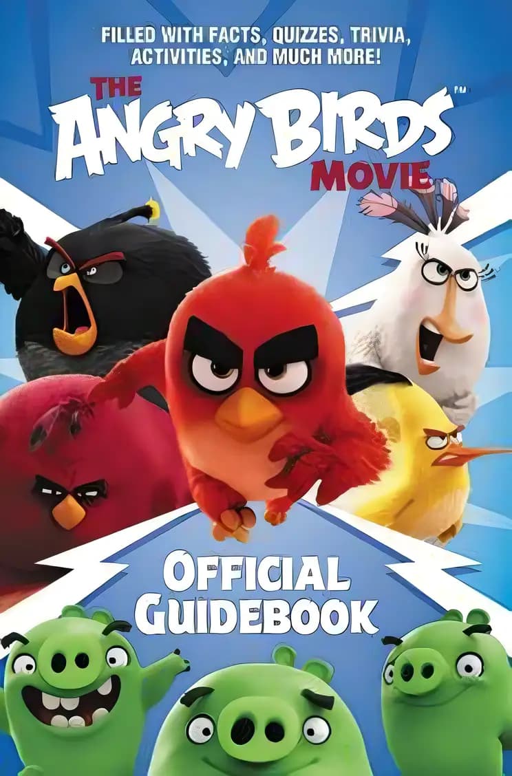 Book cover of 'The Angry Birds Movie Official Guidebook'