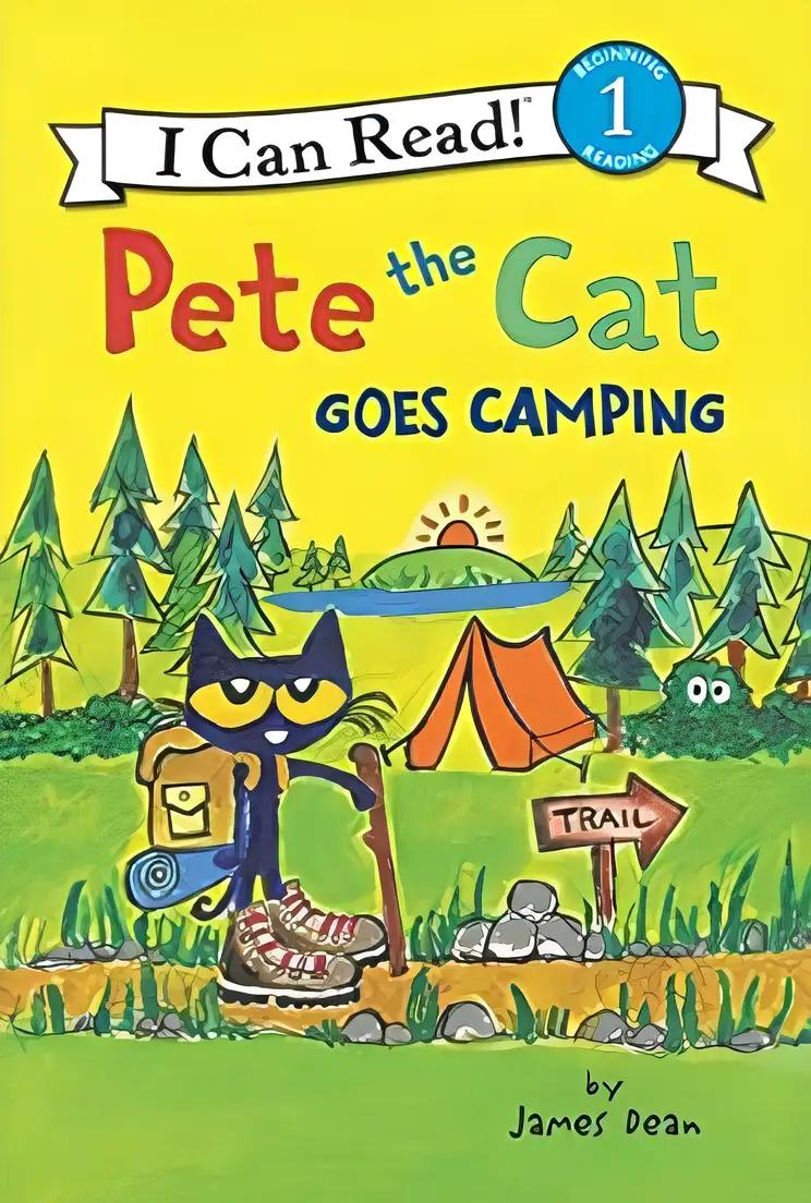 Pete the Cat Goes Camping