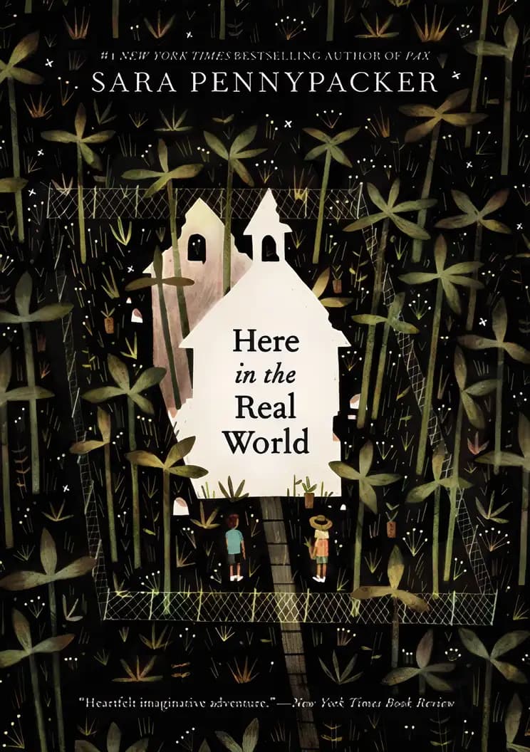 Book cover of 'Here in the Real World'