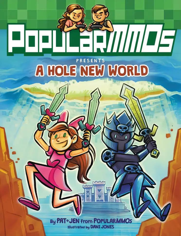 Book cover of 'PopularMMOs Presents A Hole New World'