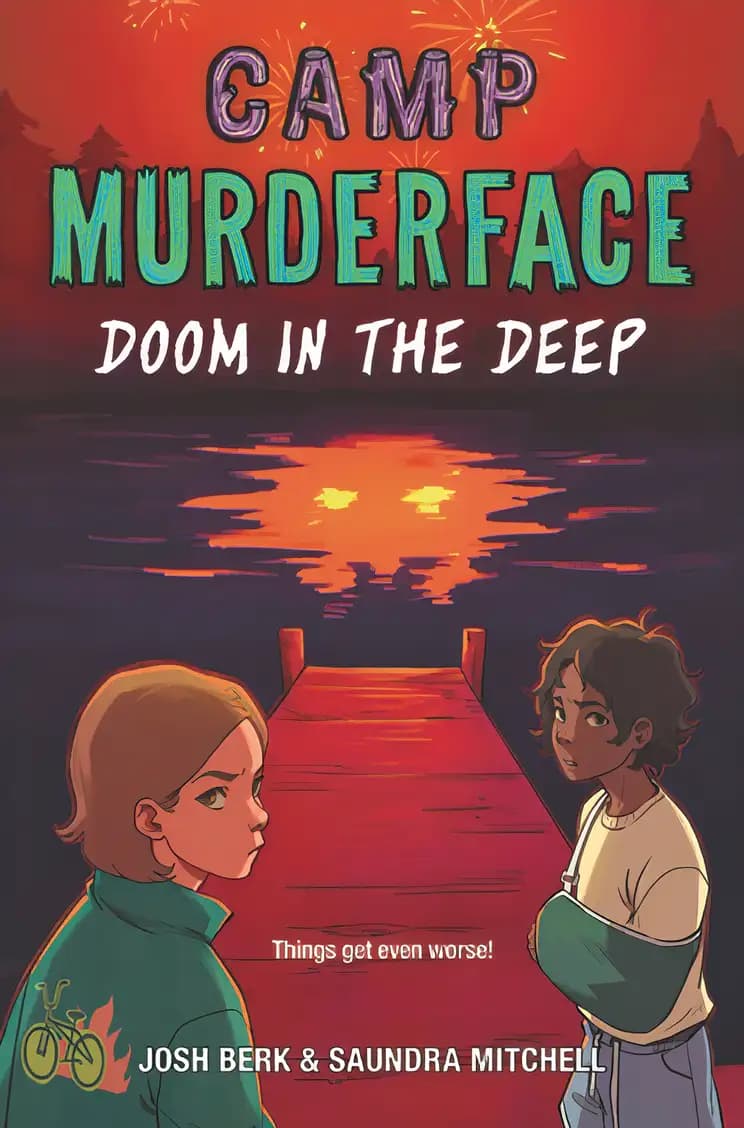 Book cover of 'Camp Murderface #2: Doom in the Deep'