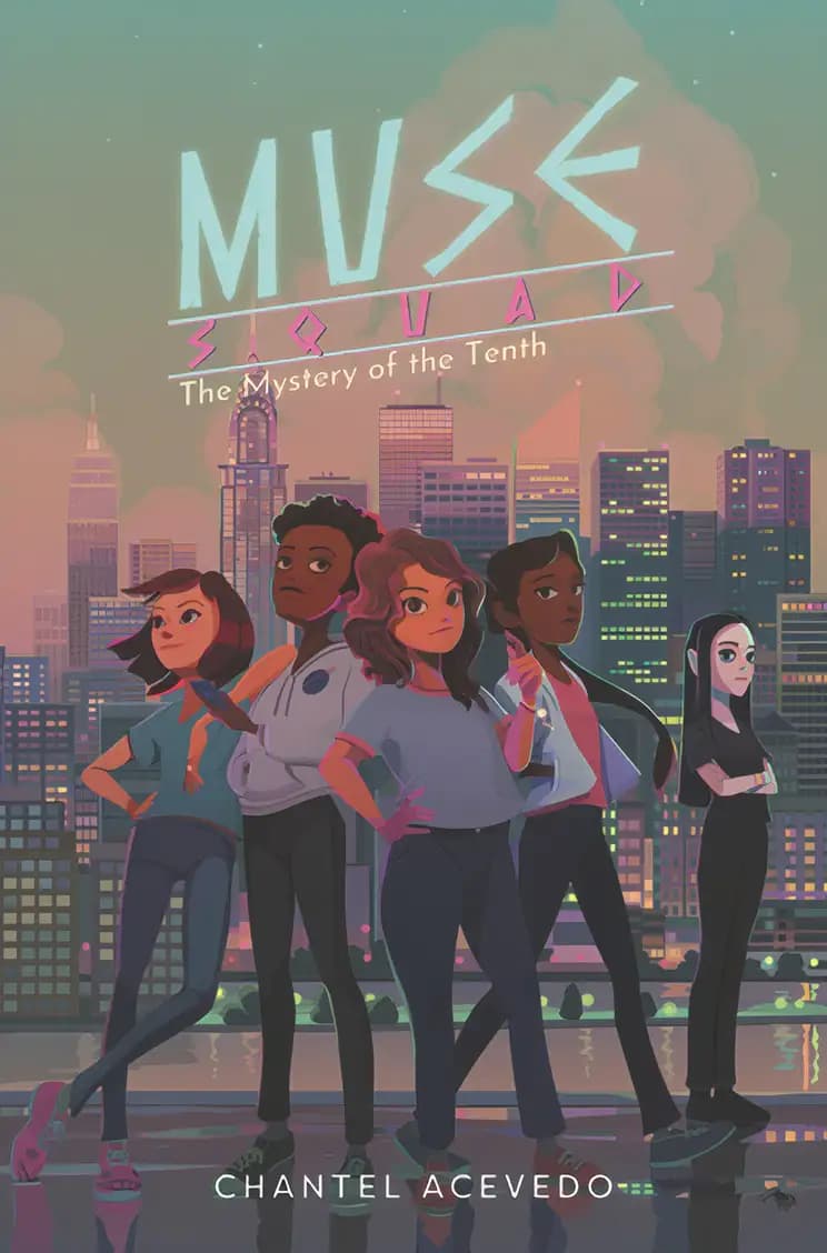 Book cover of 'Muse Squad: The Mystery of the Tenth'