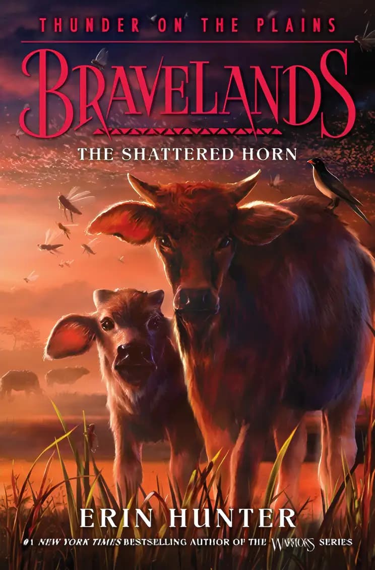 Book cover of 'The Shattered Horn: Bravelands #4'