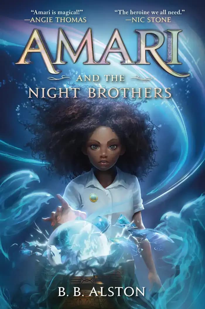 Book cover of 'Amari and the Night Brothers'