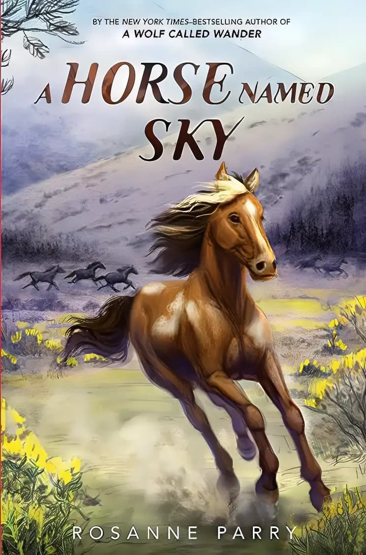 Book cover of 'A Horse Named Sky'