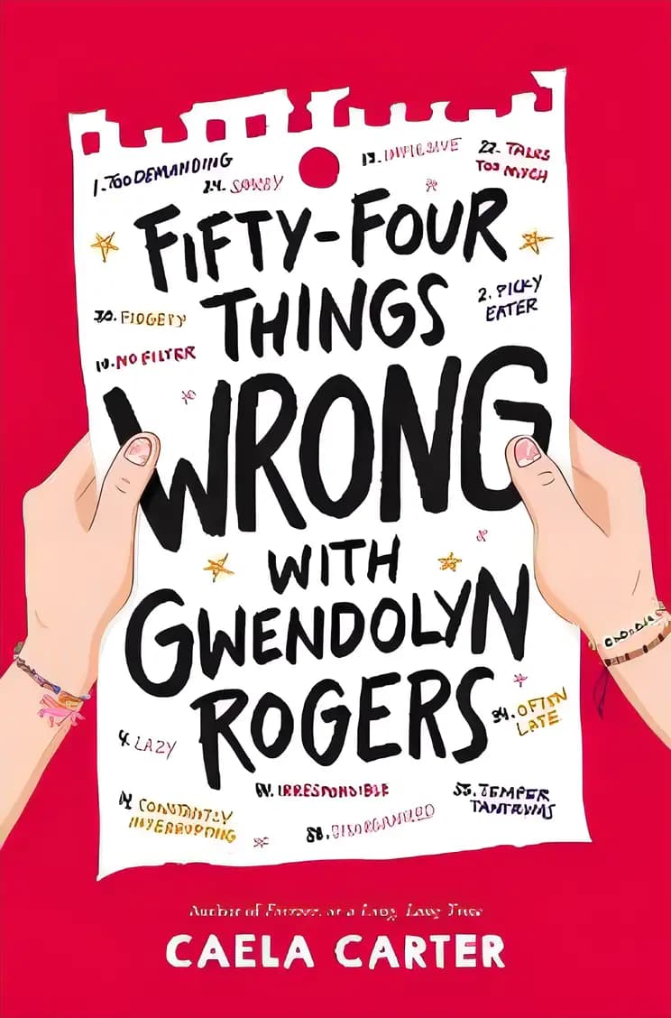 Book cover of 'Fifty-Four Things Wrong with Gwendolyn Rogers'