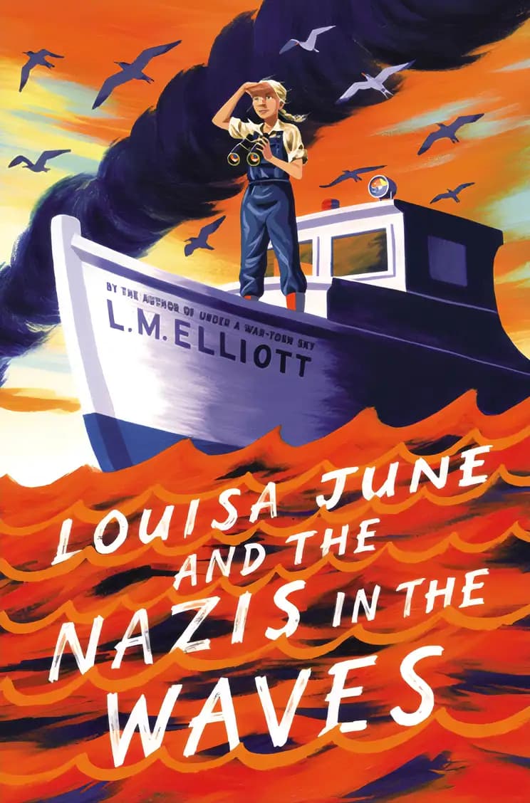 Book cover of 'Louisa June and the Nazis in the Waves'