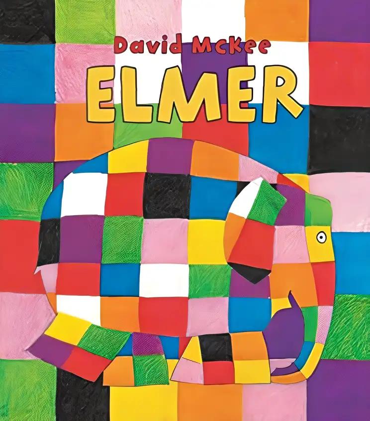 Elmer Book and Toy Gift Set