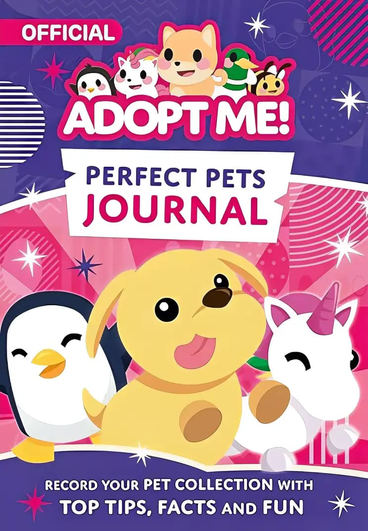 Book cover of 'Adopt Me! Perfect Pets Journal'