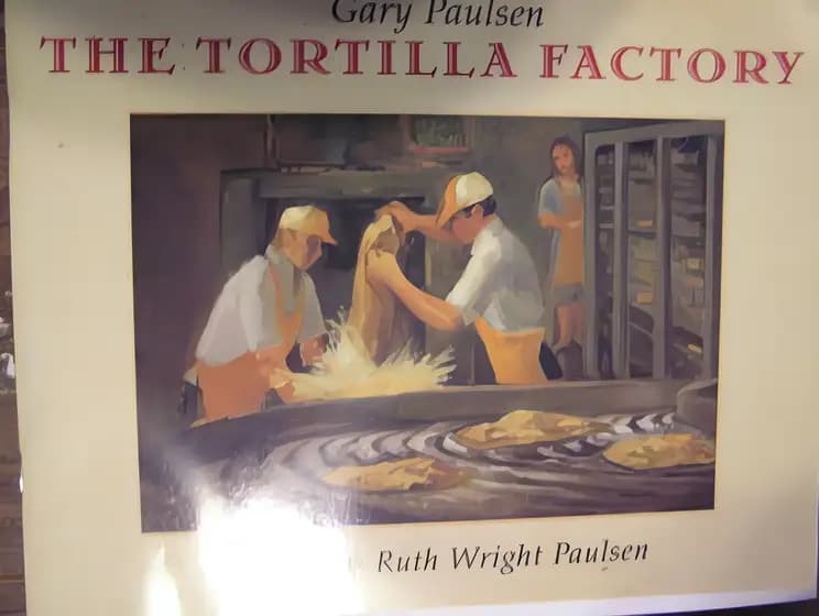 Book cover of 'The Tortilla Factory'