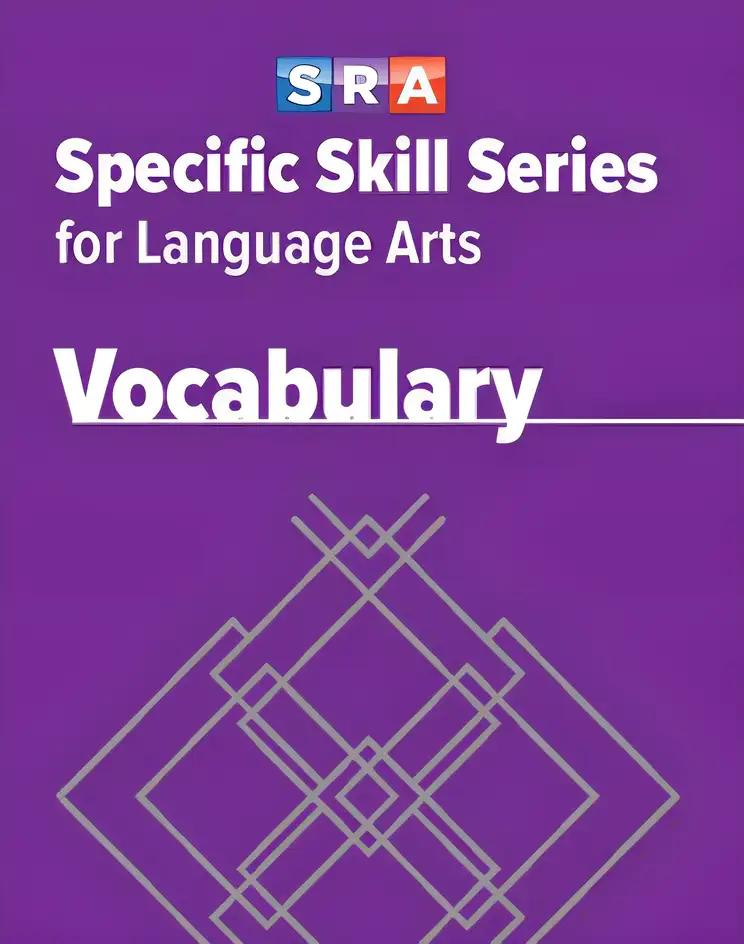 Specific Skill Series for Language Arts - Vocabulary Book - Level D