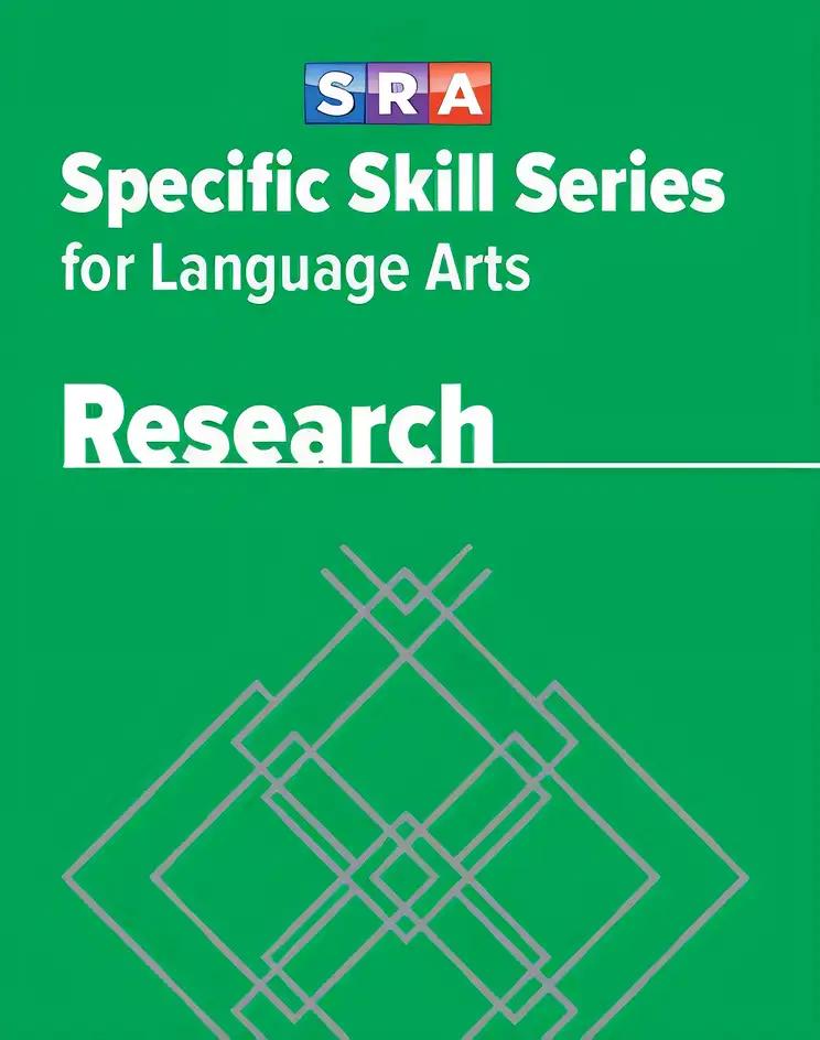 Specific Skill Series for Language Arts - Research Book - Level D