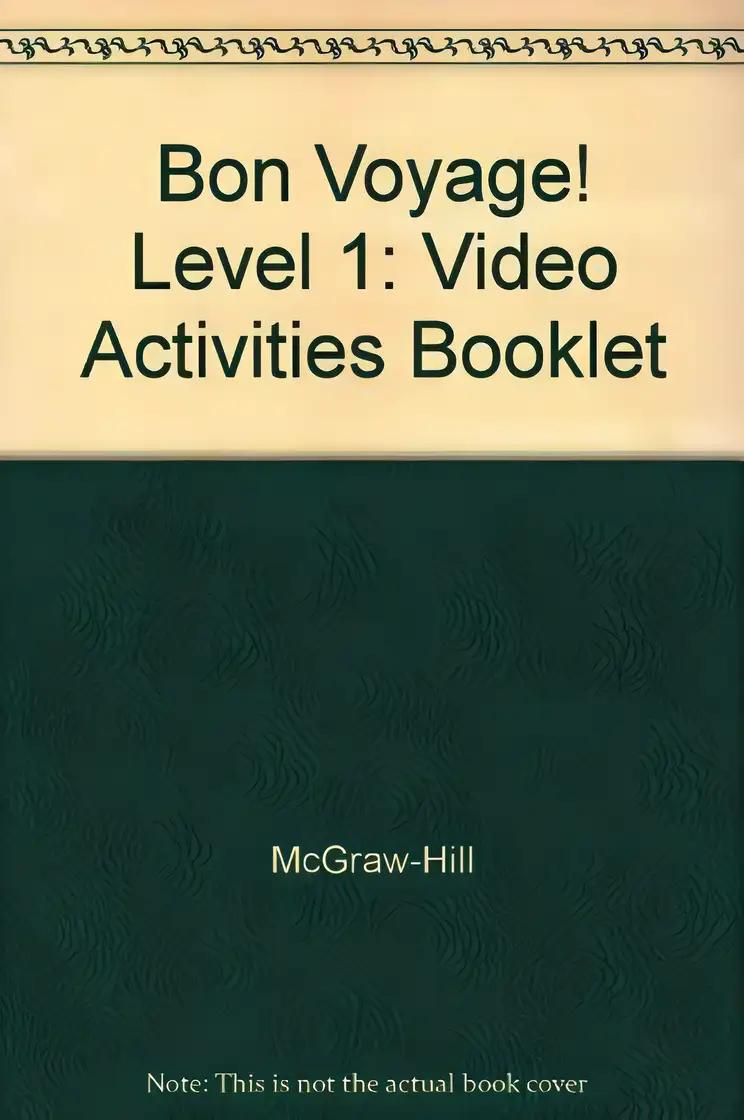 Bon Voyage: Video Activities Booklet Level 1