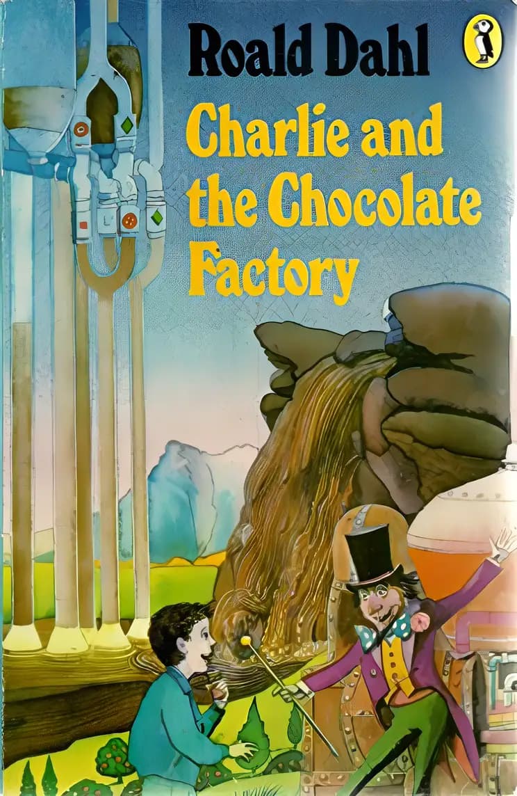 Book cover of 'Charlie and the Chocolate Factory'