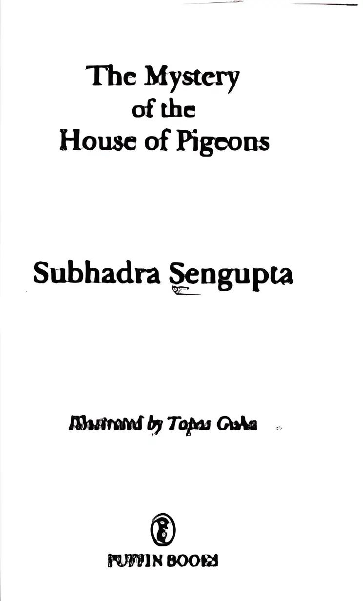 Mystery Of The House Of Pigeons