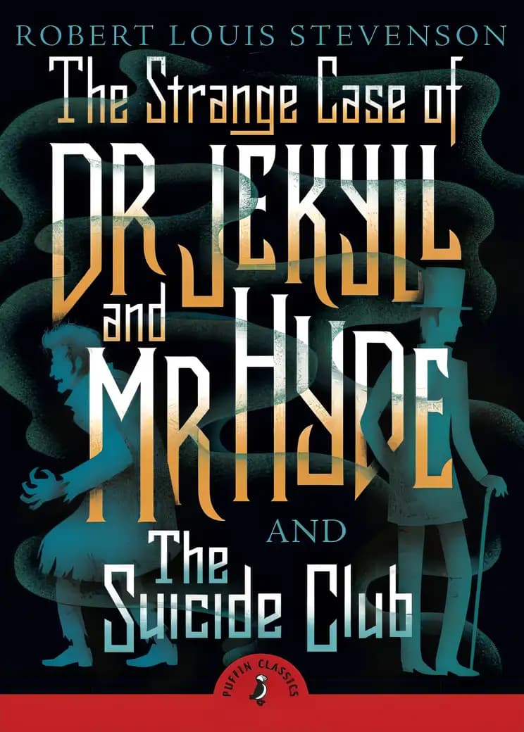 Book cover of 'Dr Jekyll and Mr Hyde and The Suicide Club'