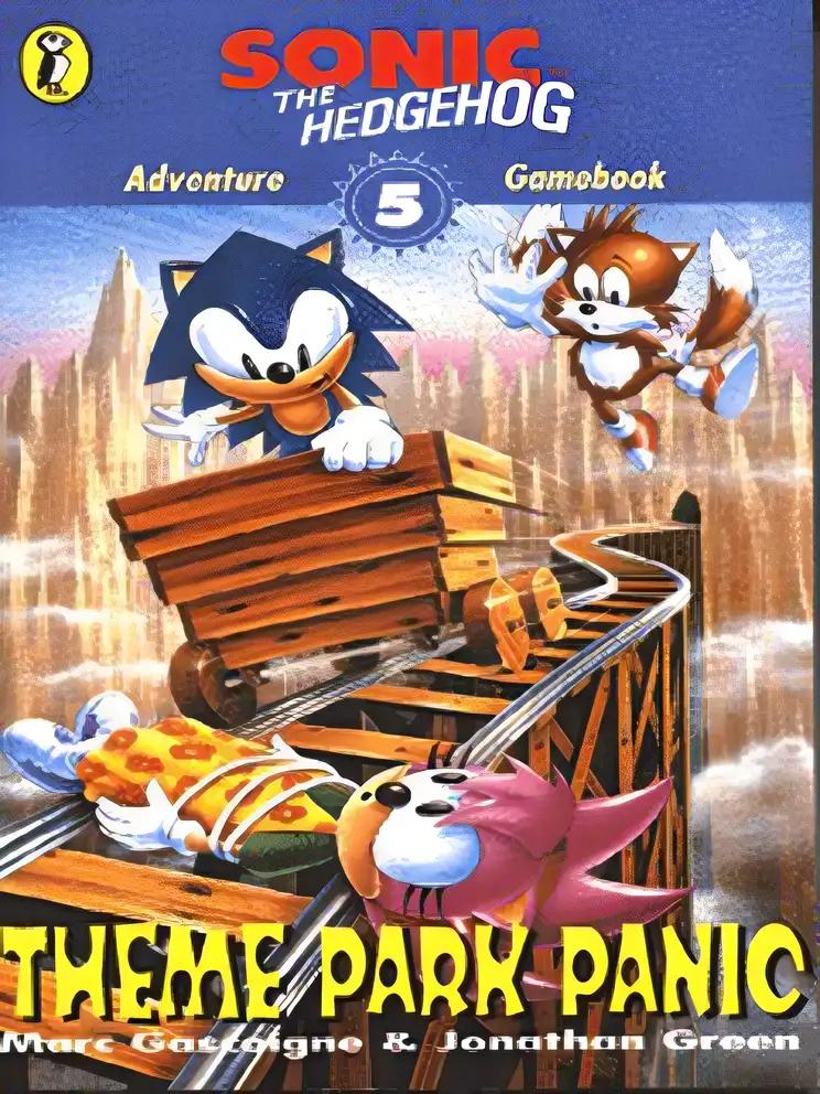 Sonic Adventure Gamebook: Theme Park Panic Bk. 5 (Puffin Adventure Gamebooks)