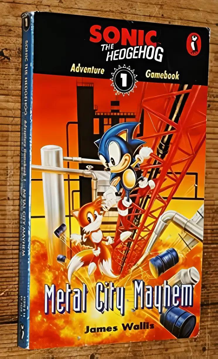 Sonic Adventure Gamebook: Metal City Mayhem Bk. 1 (Puffin Adventure Gamebooks)