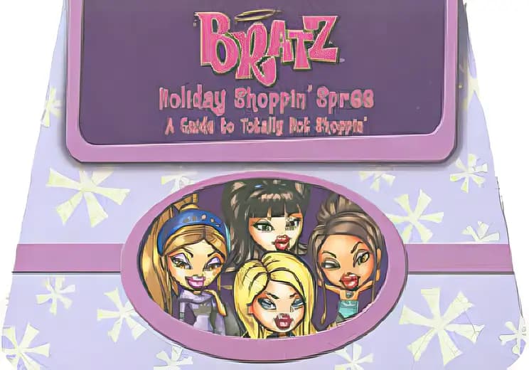 Book cover of 'Puk Bratz Holiday Shoppin' Spree: A Guide to Totally Hot Shoppin'