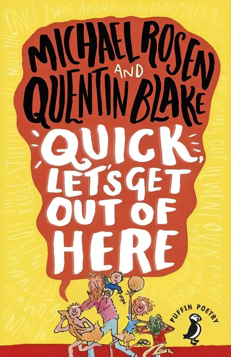 Book cover of 'Quick, Let's Get Out of Here'