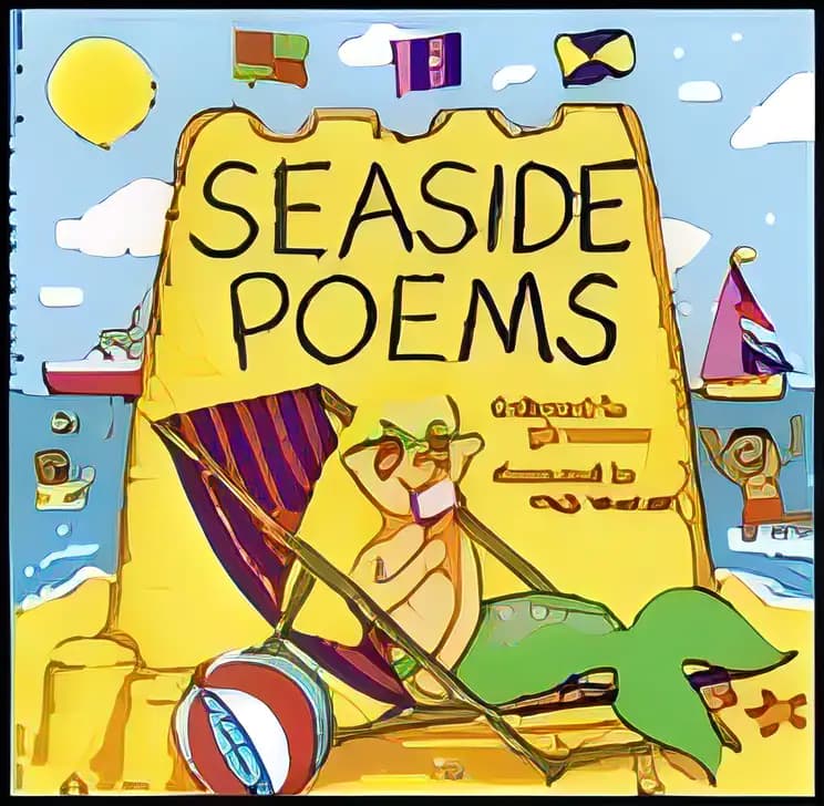 Book cover of 'Seaside Poems'