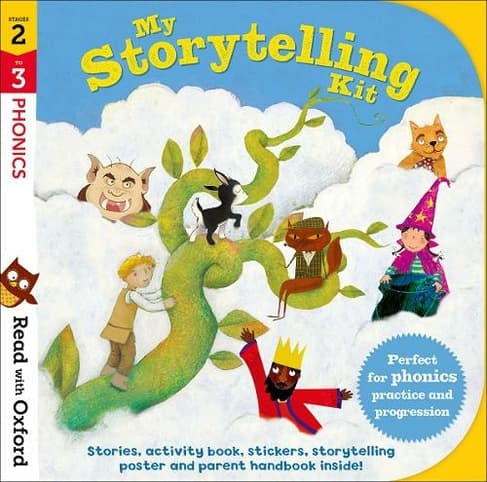 Book cover of 'Read with Oxford: Stages 2-3: Phonics: My Storytelling Kit'