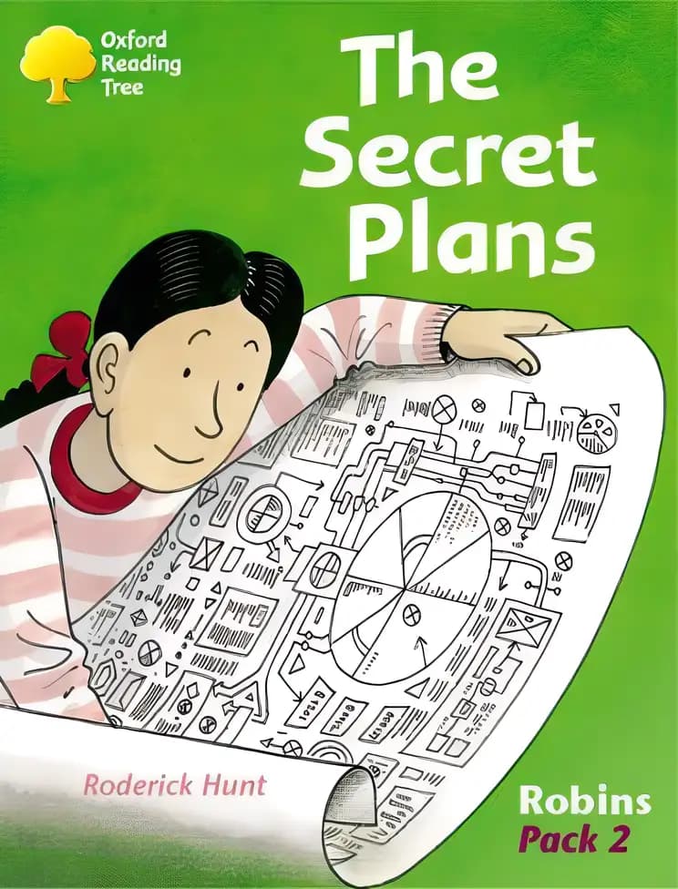 Book cover of 'Oxford Reading Tree: Robins: Pack 2: The Secret Plans'