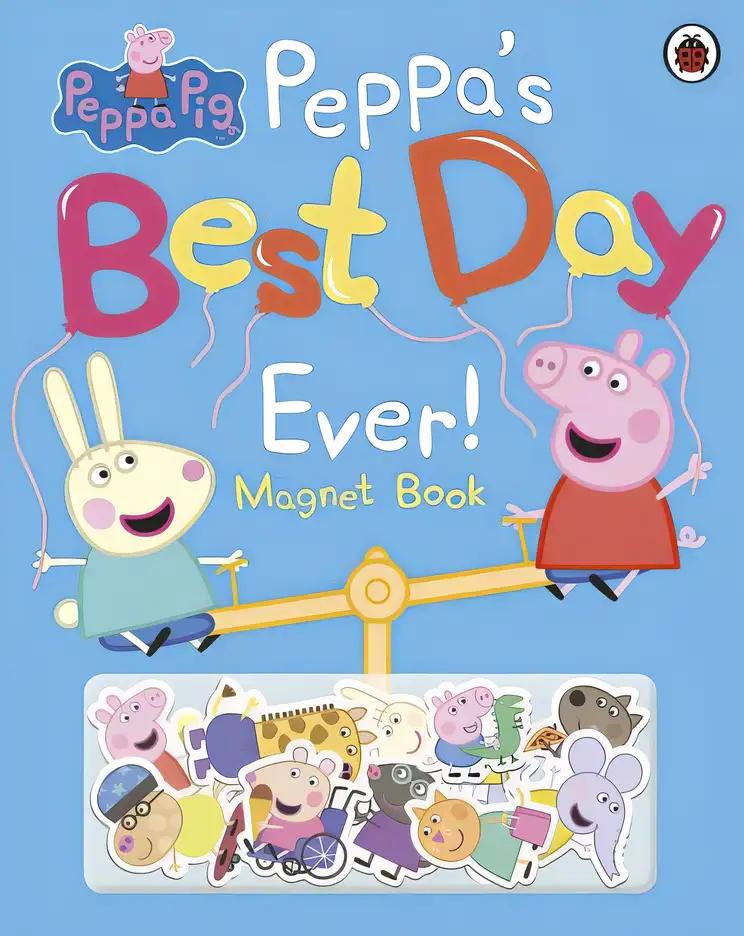 Peppa Pig: Peppa’s Best Day Ever: Magnet Book