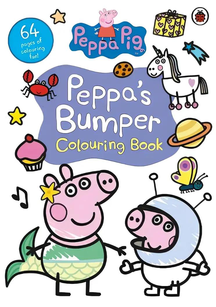 Peppa Pig: Peppa's Bumper Colouring Book