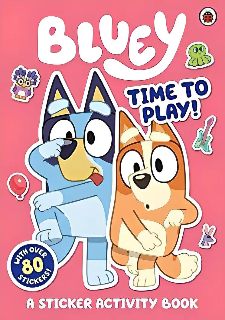 Bluey: Time to Play Sticker Activity