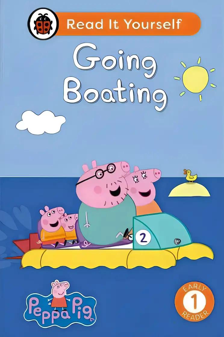 Peppa Pig Going Boating: Read It Yourself - Level 1 Early Reader