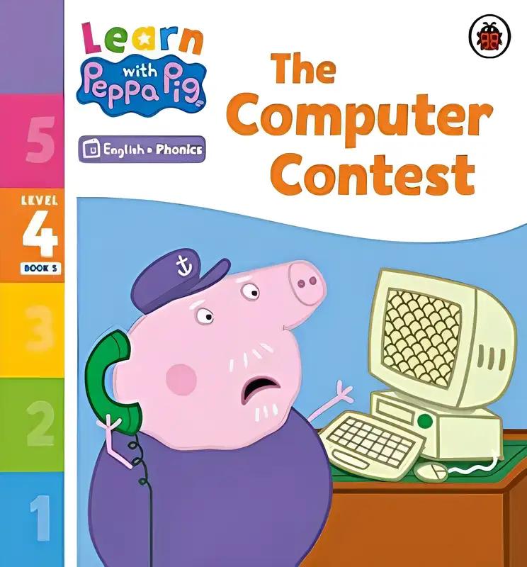 Learn with Peppa Phonics Level 4 Book 5 - The Computer Contest