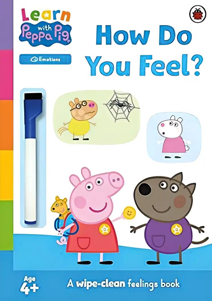 Learn with Peppa: How Do You Feel?: Wipe-Clean Activity Book