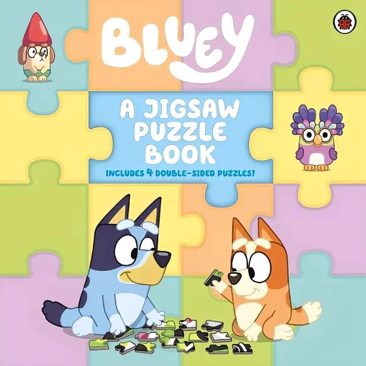 Bluey: A Jigsaw Puzzle Book: (Bluey)