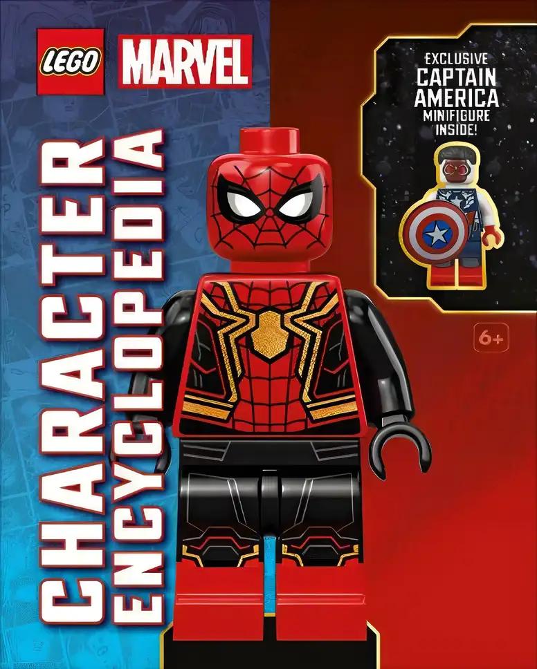 LEGO Marvel Character Encyclopedia: With Exclusive Captain America Minifigure