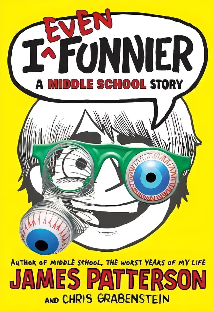 Book cover of 'I Even Funnier: A Middle School Story'